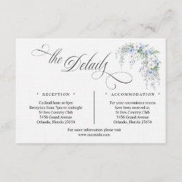 Blue Morning Glory Enclosure Card エンクロージャーカード