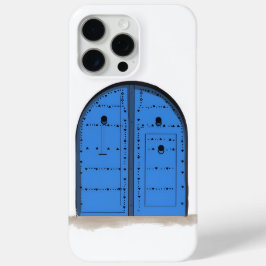 Blue Moroccan Door – Elegant Phone Case Design iPhone 15 Pro Maxケース