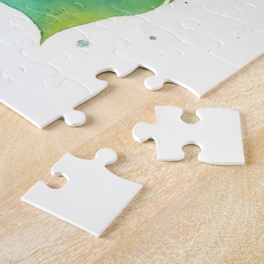 Blue Morpho Butterflies Gathering REF256 - Waterco ジグソーパズル (側面)