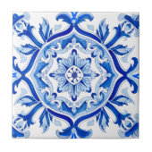 Blue Mosaic Italian baroque art タイル (正面)