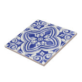 Blue Mosaic Pattern ceramic tile タイル (側面)