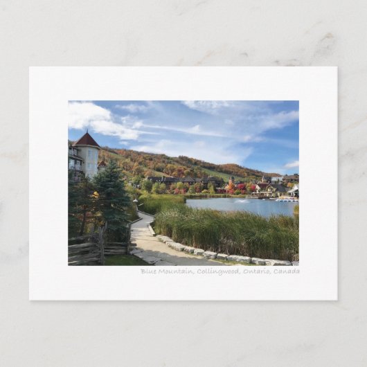 Blue Mountain Collingwood Ontario Canada写真 ポストカード (正面)