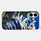 Blue Mountain iPhone Case Scenic Landscape Nature  Case-Mate iPhoneケース (裏面 (横))