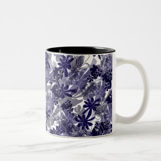 blue Mugs & Cups ツートーンマグカップ (右)