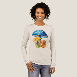 Blue Mushrooms トライブレンドTシャツ