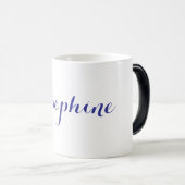 Blue Name Josephine Morphing Mug モーフィングマグカップ (正面右)