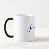 Blue Name Josephine Morphing Mug モーフィングマグカップ (左)