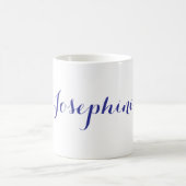 Blue Name Josephine Morphing Mug モーフィングマグカップ (中央)