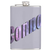 Blue Nebula Connor Name, フラスク (正面)