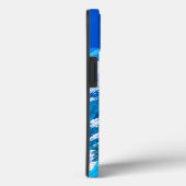 Blue Neon Prodigy Tokyo Cyberpunk Anime Impact Case-Mate iPhoneケース (裏面 / 右)