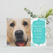 Blue New Furbaby発表 案内状 (スタンド正面)