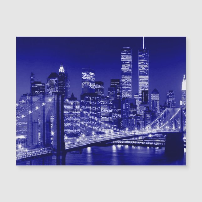 Blue New York City Night (正面)