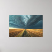 Blue Norther Poster - Dramatic Weather Front Print キャンバスプリント (正面)