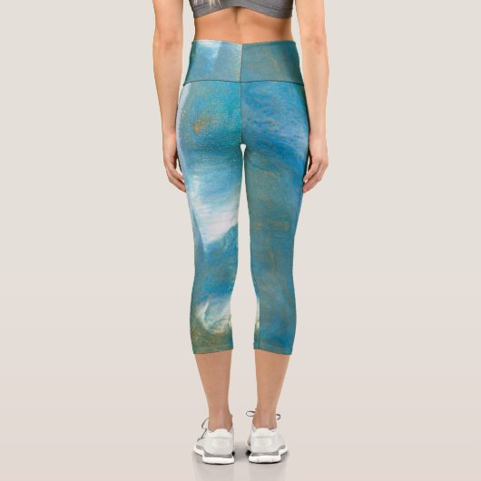 Blue Ocean 1 High Waisted Capris  カプリレギンス (裏面)