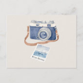 Blue Ocean Photo Camera ポストカード (正面)