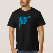 Blue Ocean Stingray Tシャツ (正面)