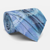 Blue ocean wave textures ネクタイ (ロール)