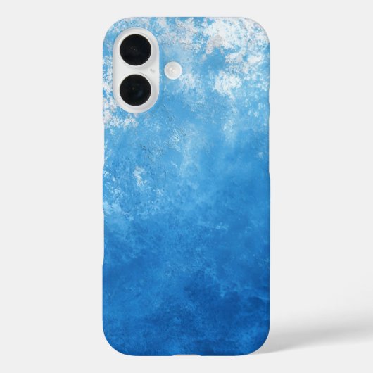 Blue Ombre Painted Case-Mate iPhoneケース (裏面)