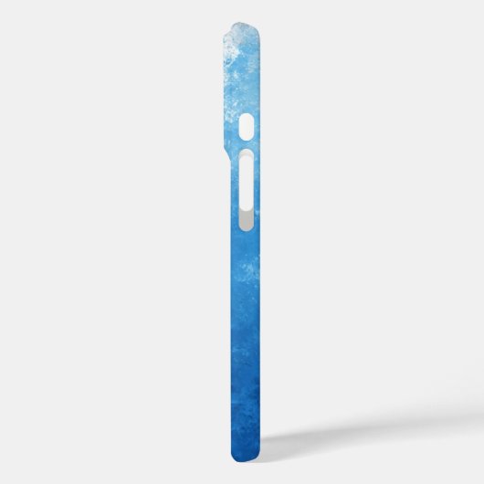 Blue Ombre Painted Case-Mate iPhoneケース (裏面 / 左)