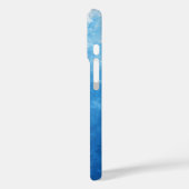 Blue Ombre Painted Case-Mate iPhoneケース (裏面 / 左)