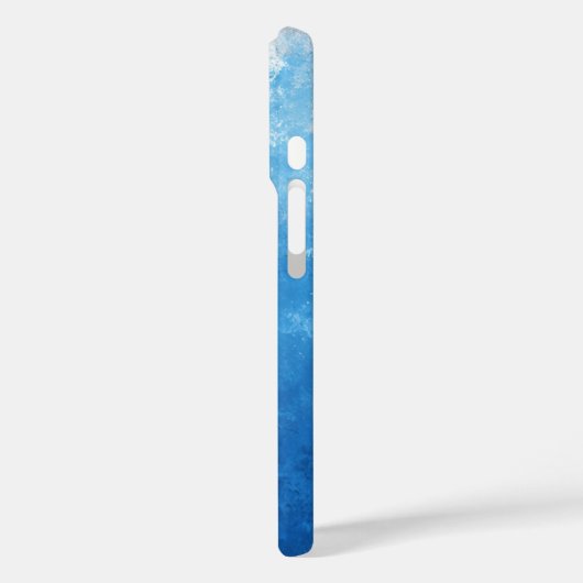 Blue Ombre Painted Case-Mate iPhoneケース (裏面 / 左)