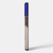 Blue One Photo with Name and Initial  Case-Mate iPhoneケース (裏面 / 左)