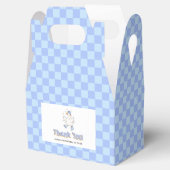 Blue One Silly Goose - Boy First Birthday フェイバーボックス (オープン)