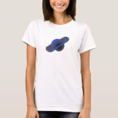 Blue One Wheel Tシャツ (正面)
