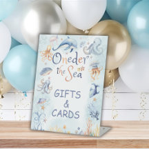 Blue Oneder the sea 1st birthday Gifts