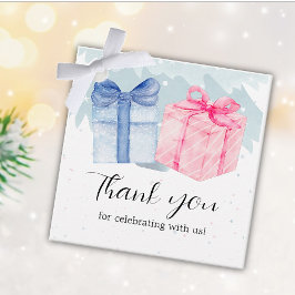 Blue or Pink Gifts Gender Reveal  フェイバータグ