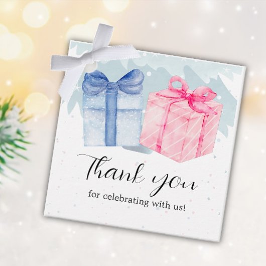 Blue or Pink Gifts Gender Reveal フェイバータグ