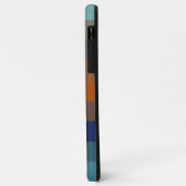 Blue, orange, green, and gray stripes Case-Mate iPhoneケース (裏面/左)