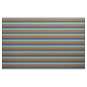 Blue, orange, green, yellow and gray stripes ファブリック (ヤード)