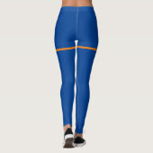 Blue & Orange Leggings  レギンス (裏面)