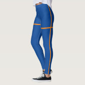 Blue & Orange Leggings  レギンス (左)