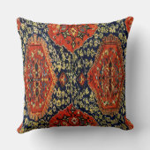 blue&orange no2の東洋の敷物の一見 クッション (裏面)