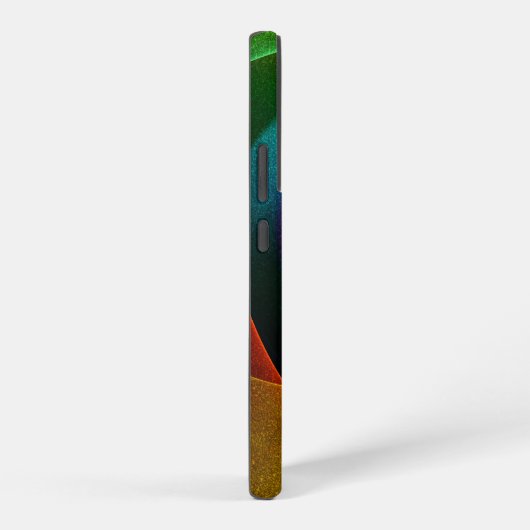 Blue Orange Pink Modern Abstract Art Pattern #24 Samsung Galaxyケース (右側面)