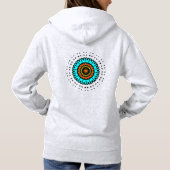 Blue Orange Zen パーカ (裏面)