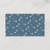 Blue Over the Moon Nappy Raffle Enclosure Card エンクロージャーカード (裏面)