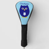 Blue Owl Design ゴルフヘッドカバー (正面)