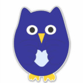Blue Owl Design シール (正面)