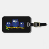 Blue Owls Design  ラゲッジタグ (正面横)