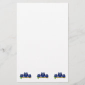 Blue Owls Design 便箋 (裏面)