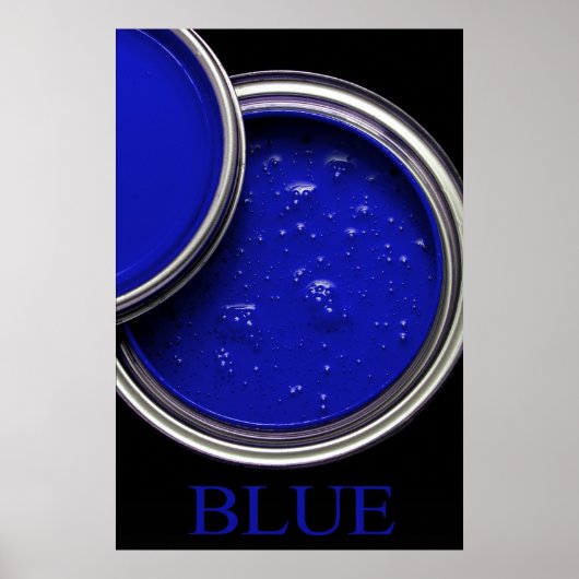 Blue Paint ポスター (正面)
