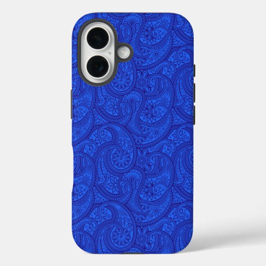 Blue Paisley Case-Mate iPhoneケース (裏面)