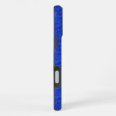 Blue Paisley iPhoneケース (右側面)