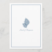 Blue Palmのメ結婚ニュー5「X7」 メニュー (裏面)