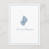 Blue Palm RSVPポストカード挿入 ポストカード (正面)