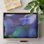 Blue Pansy Pansies Floral Flowers Decoupage 薄葉紙 (ギフト)