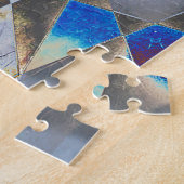 Blue Parquet ジグソーパズル (側面)